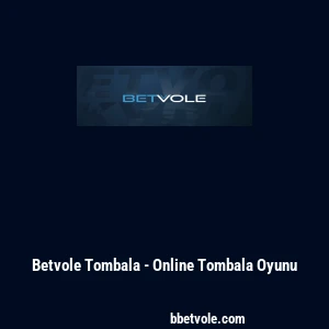 Betvole Tombala - Online Tombala Oyunu